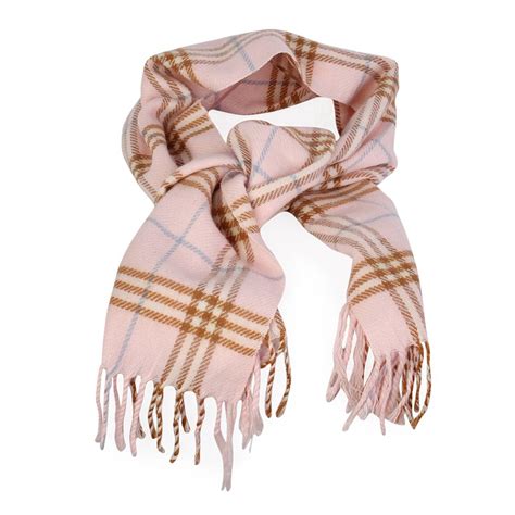 burberry coral pink scarf|Burberry pink cashmere scarf.